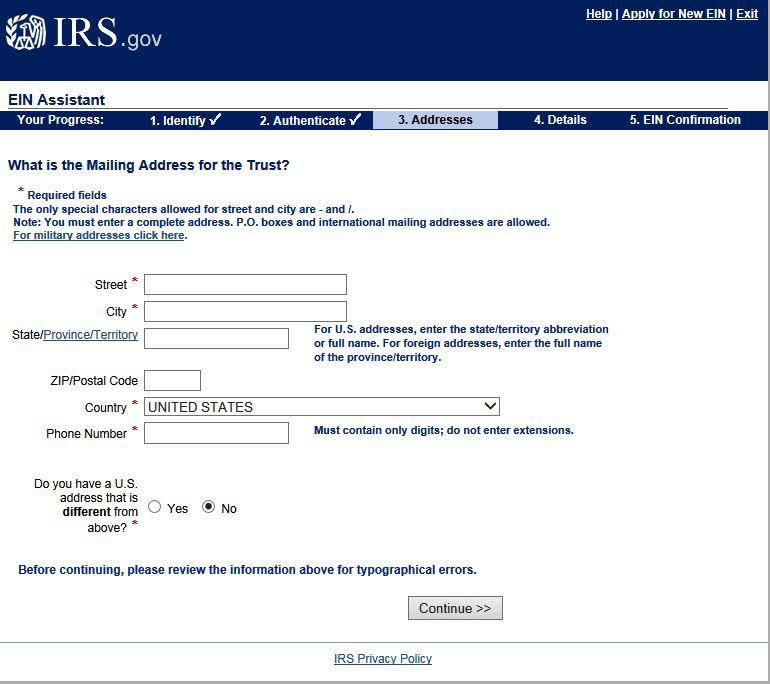 ein application page 8