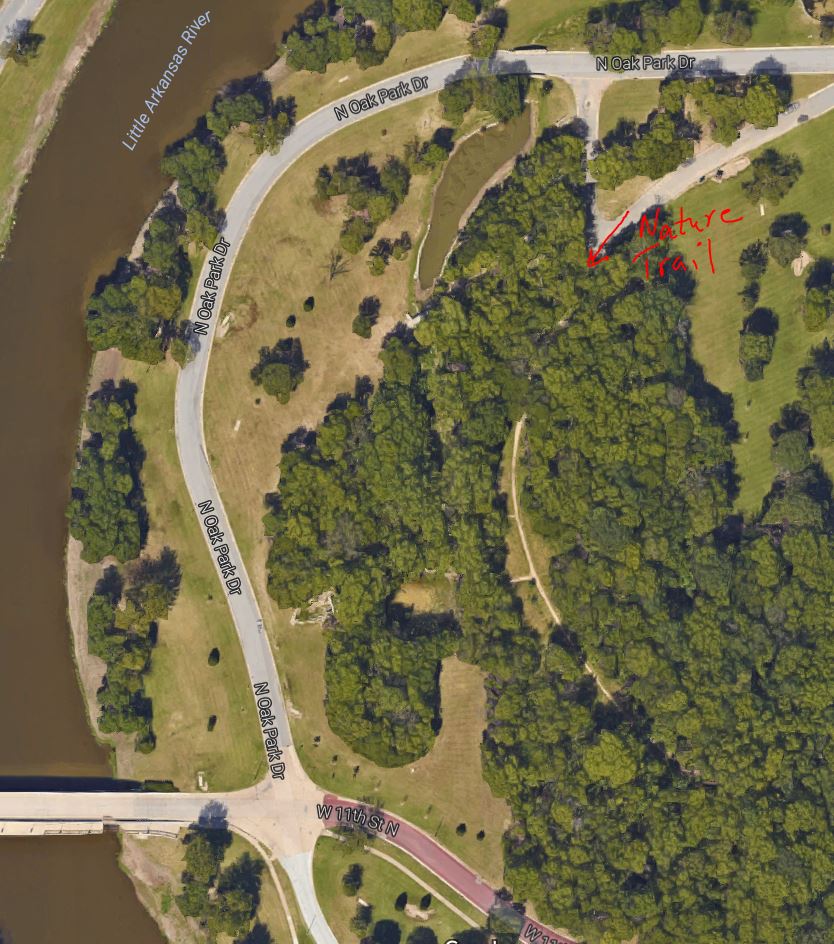 Oak Park Wichita, Ks Nature Trail